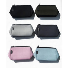 Load image into Gallery viewer, SALE: (SELECTED COLOURS) Cosmetic Bag (ASSORTED COLOURS) Neoprene Bag