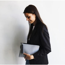 Load image into Gallery viewer, SALE: Prene Rectangular Clutch (ASSORTED COLOURS) Neoprene Bag