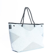 Load image into Gallery viewer, The X Bag (LIGHT GREY MARLE) Neoprene Tote Bag