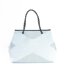 Load image into Gallery viewer, The X Bag (LIGHT GREY MARLE) Neoprene Tote Bag