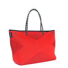 Load image into Gallery viewer, SALE: The X Bag (RED) Neoprene Tote Bag