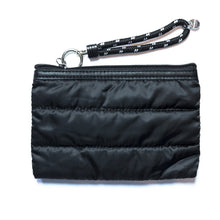 Load image into Gallery viewer, SALE: The Windsor Clutch/Purse (BLACK) Prene Puffer Bag