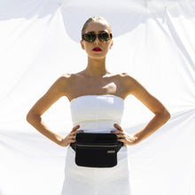 Load image into Gallery viewer, NEW: The Bum / Waist / Chest Bag (BLACK) Neoprene Bag