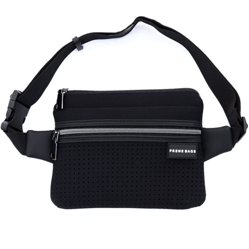 NEW: The Bum / Waist / Chest Bag (BLACK) Neoprene Bag