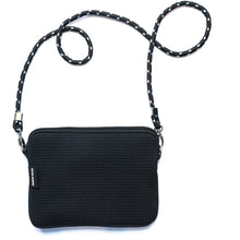 Load image into Gallery viewer, The Pixie Bag (BLACK) Neoprene Crossbody Bag