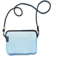 Load image into Gallery viewer, The Pixie Bag (PASTEL BLUE) Neoprene Crossbody Bag