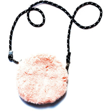Load image into Gallery viewer, SALE: The Poppy Bag (DUSTY PINK) Prene Faux Fur Crossbody Bag