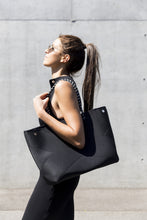 Load image into Gallery viewer, PRENE BAGS PERFORATED NEOPRENE TOTE BAG / HANDBAG