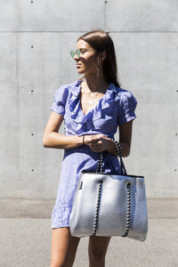 PRENE BAGS PERFORATED NEOPRENE TOTE BAG / HANDBAG