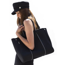 Load image into Gallery viewer, PRENE BAGS PERFORATED NEOPRENE TOTE BAG / HANDBAG