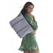 Load image into Gallery viewer, PRENE BAGS PERFORATED NEOPRENE TOTE BAG / HANDBAG